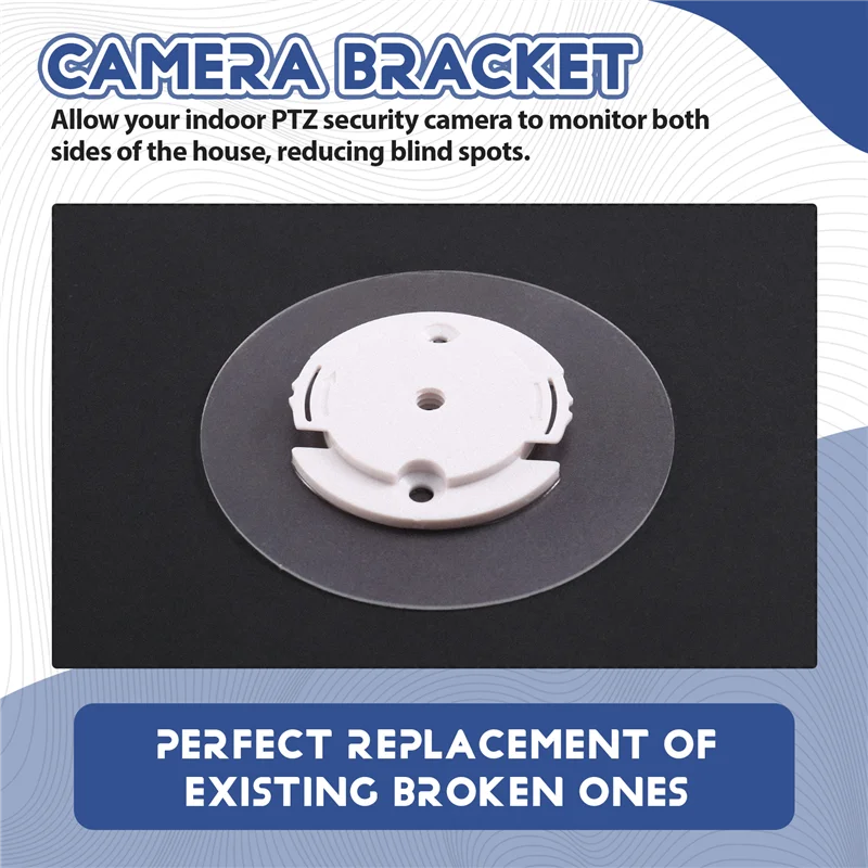 

B98A-Applicable For Xiaomi Camera Bracket Punch-Free Base Plate Mijia PTZ Surveillance Camera Chassis