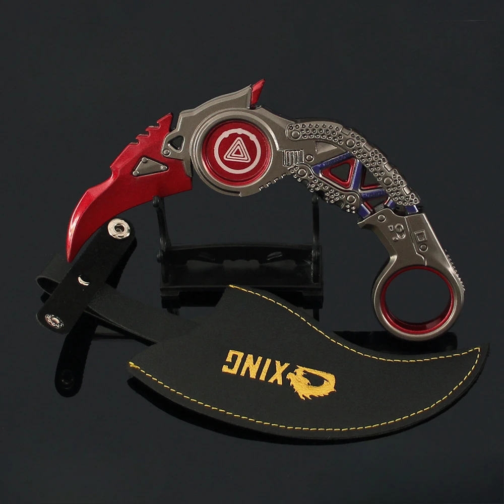 16 ซม.APEX Legend Heirloom Raptor Claw เกมอุปกรณ์ต่อพ่วงโลหะเต็มรูปแบบหัตถกรรมอาวุธรุ่นสะสมโต๊ะเครื่องประดับปลอดภัยของเล่นเด็ก