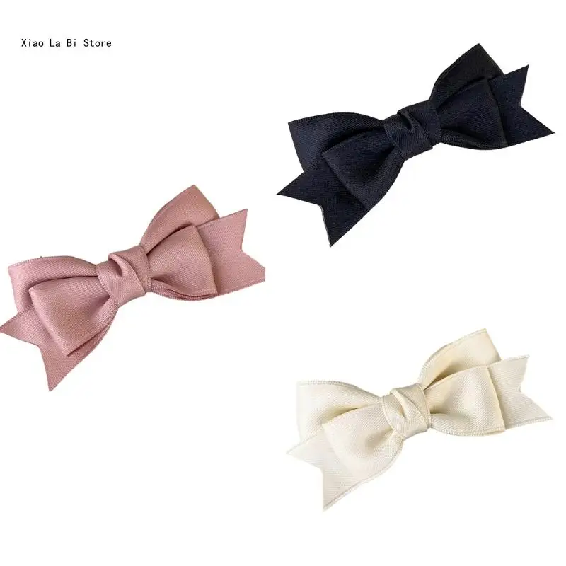 Ribbon Hair Bows Ballet Hair Clips Korean Style Hairpins Women Hair Barrettes XXFD