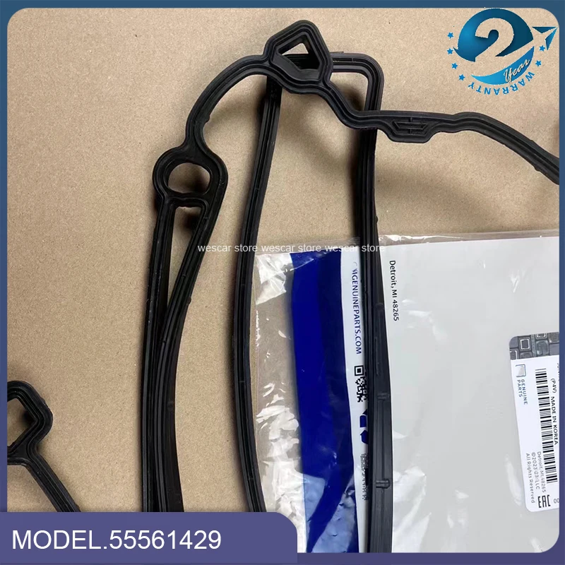 10PCS Engine Valve Cover Gasket For Buick Encro 2013 1.4T For Chevrolet Aveo Cruze Cadillac Opel Vauxhall OEM# 55573747 55561429