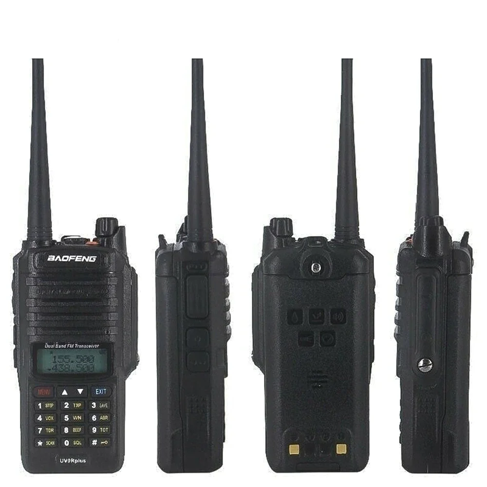 Baofeng-Walkie Talkie de Actualización UV 9R Plus, Transceptor Hf, UHF, Largo Alcance, CB, Estación de Radio Bidireccional, 5 20 km, 10W