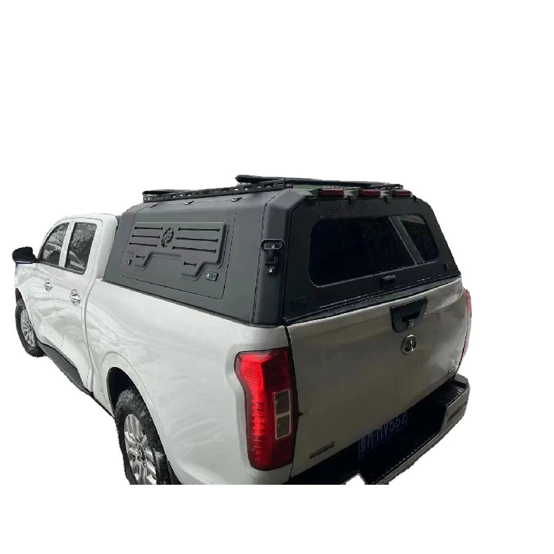 High Strength Multifunctional Steel Retractable Folding Roll-Up Waterproof Windproof Dustproof Hard Type Universal Fit Truck Bed
