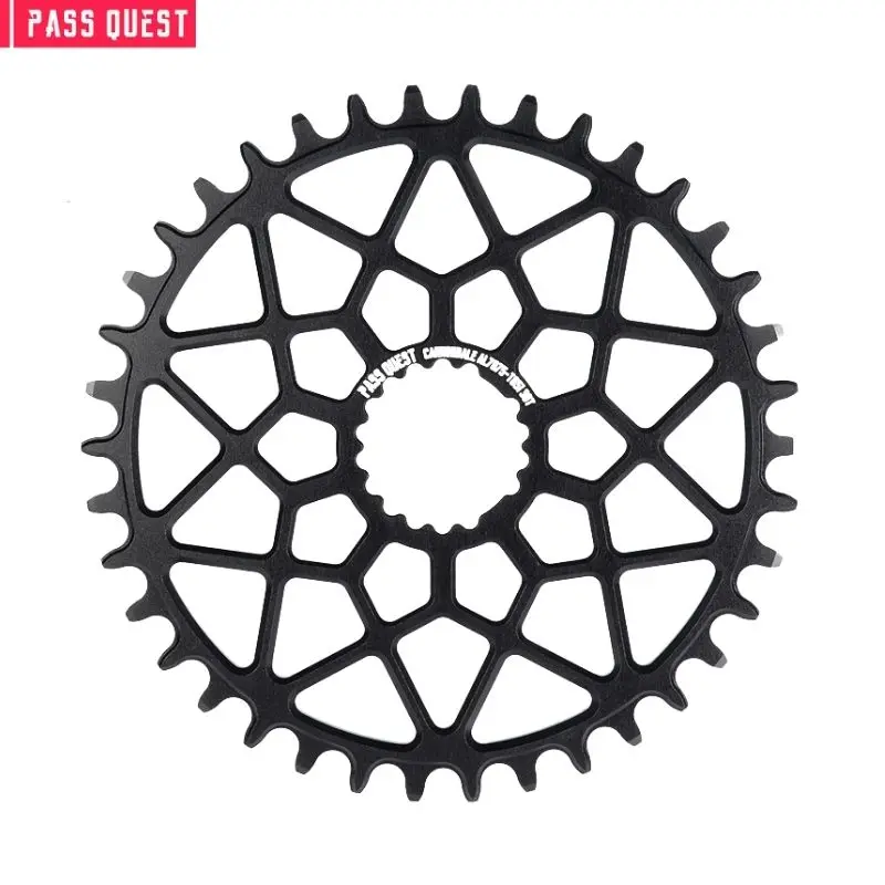 Pass Quest  0mm Offset Bike Chainwheel 28T -52T For CANNONDALE si ss Bicycle Chainrings MTB Bike Parts