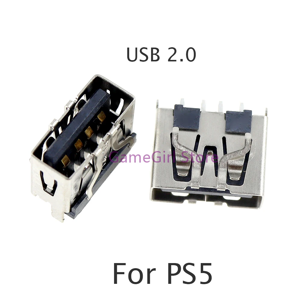 30pcs Original USB 2.0 Port Socket Hi USB A Interface Jack Connector For Playstation 5 PS5 Console Game Accessories