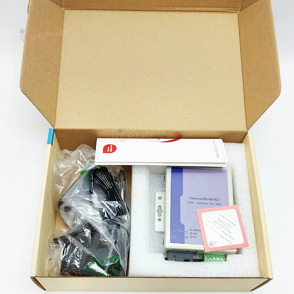 1Pair  SC 485 Bidirectional Data Optical Media Converter Fiber Transceiver RS485 Communication Equipment