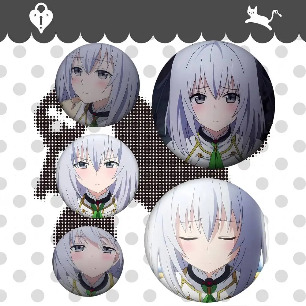 1pc Airi Arcadia Anime Characters Cartoon Style Badge Brooches On Backpack Decoration Round Enamel Pins For Accessorys
