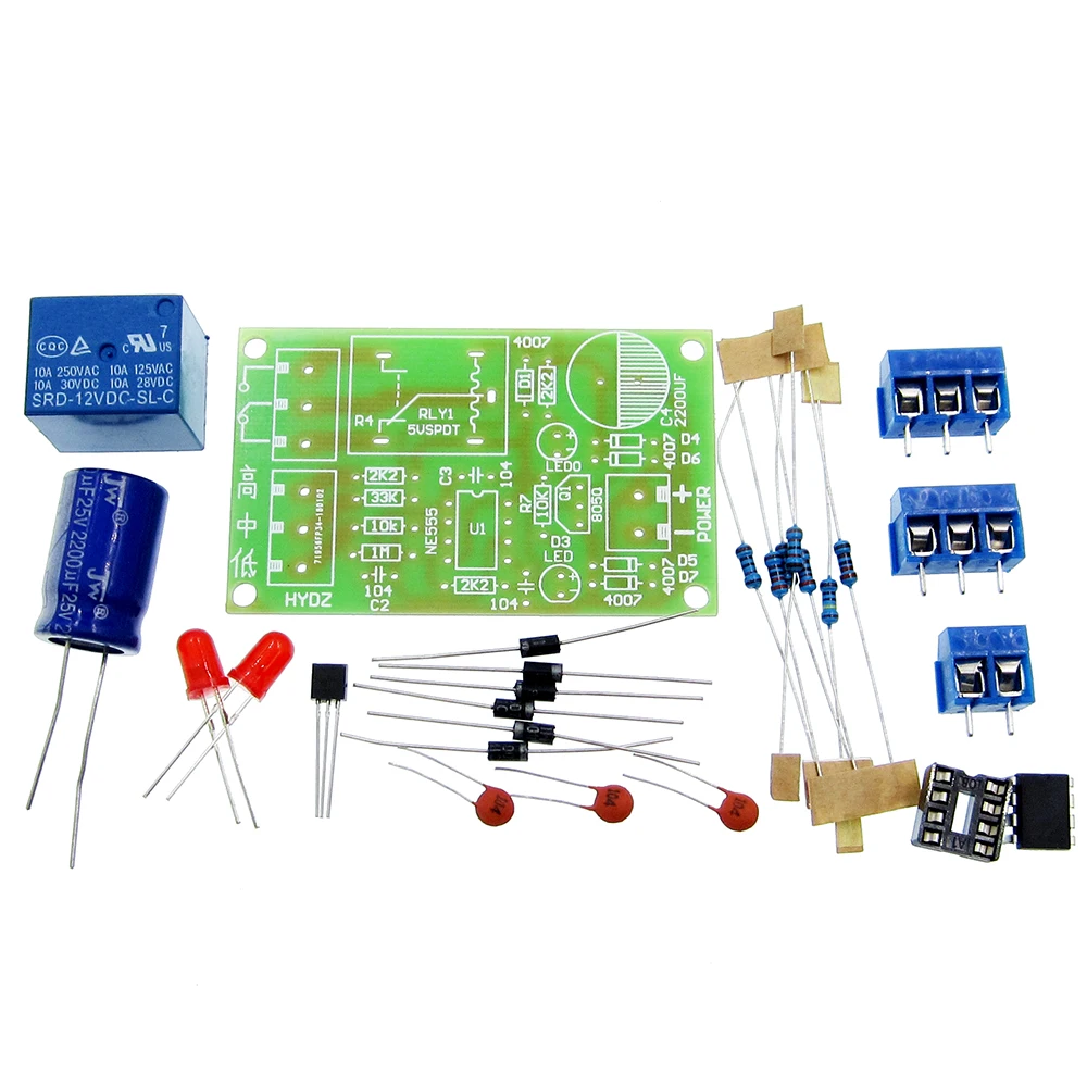 لتقوم بها بنفسك عدة وحدة تحكم في المستوى السائل وحدة استكشاف مستوى المياه مجلس 9 فولت 12 فولت التيار المتناوب تيار مستمر عالية الحالي التتابع مضخة التحكم منخفضة الطاقة
