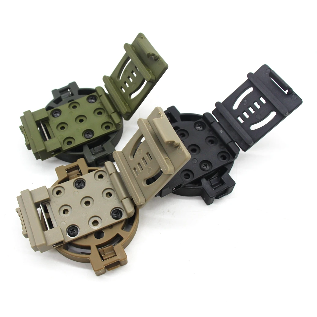 Tactical Quick Disconnect Kit 360 Degree Angles Platform Belt Loops Clip Kydex Adapter Accessory Female/Male Holster Adapter