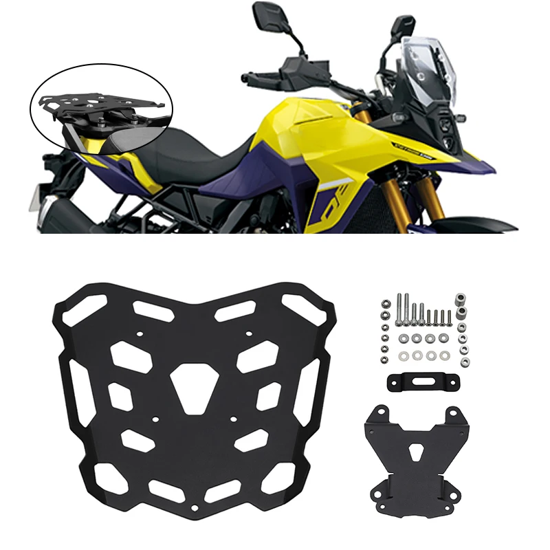 Rear Luggage Rack For SUZUKI V-Strom 800 DE V STROM VSTROM 800DE 2023 2024 Top Case Bracket Cargo Rack Motorcycle Accessories