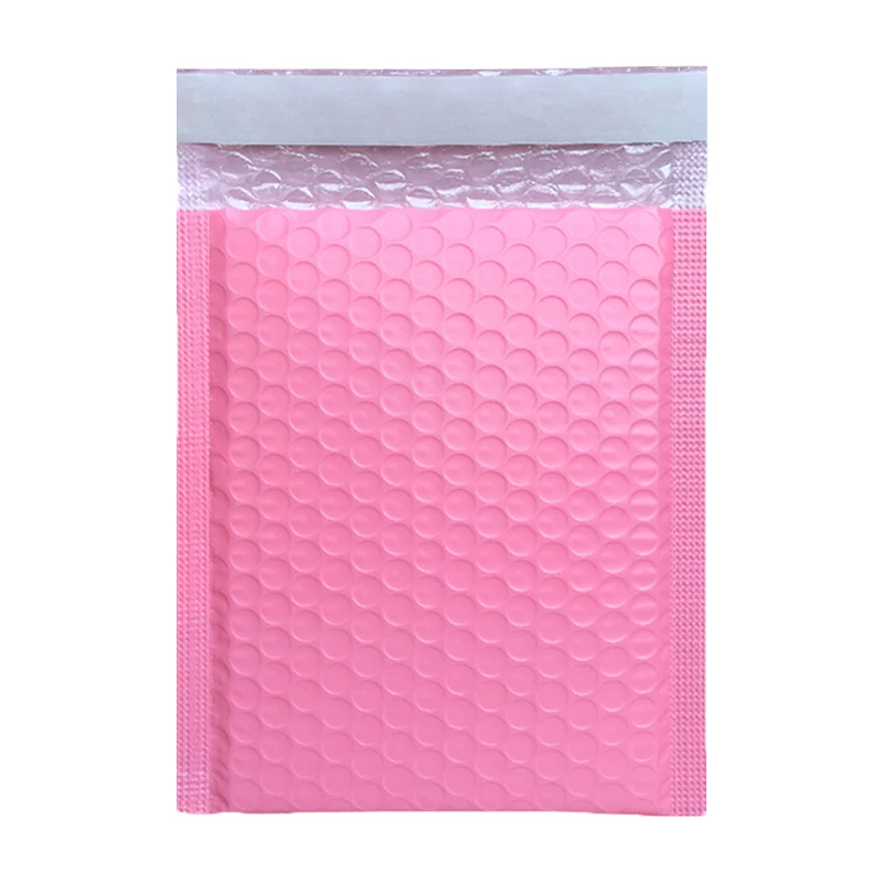 Pink Bubble Packaging Bags for Business 1Set Goods/Gifts/Envelopes/jewelry Package Bag Anti-extrusion Waterproof