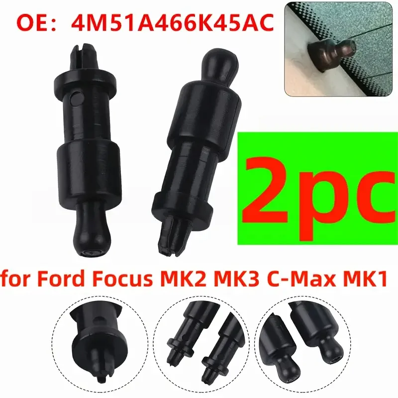 2pcs Car Luggage Rack Trunk Lanyard Buckle Rear Wrapped Tray Lanyard Fastener For Ford Focus Mk2 C-Max Mk3 Mk1 Car Accessory