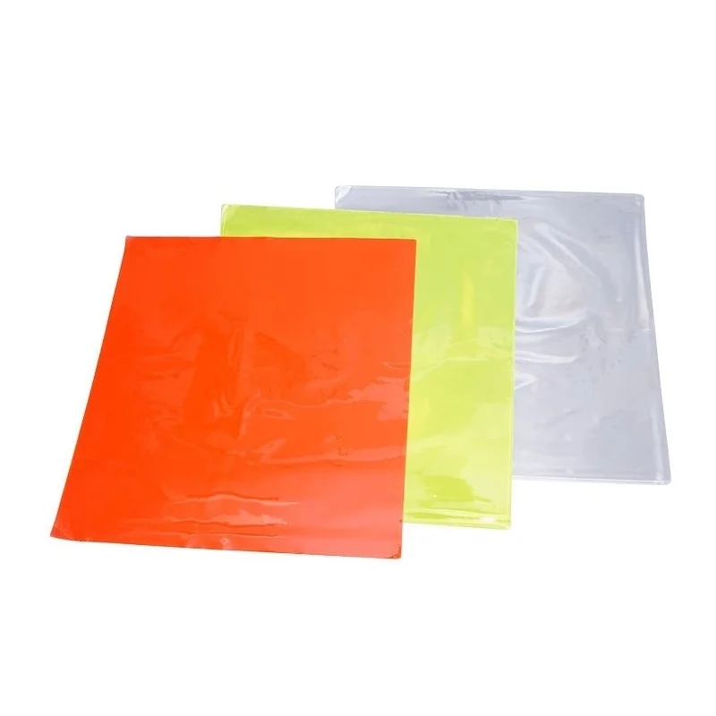 24c Prismatic PVC Reflective PVC Material Fluorescent Orange Film