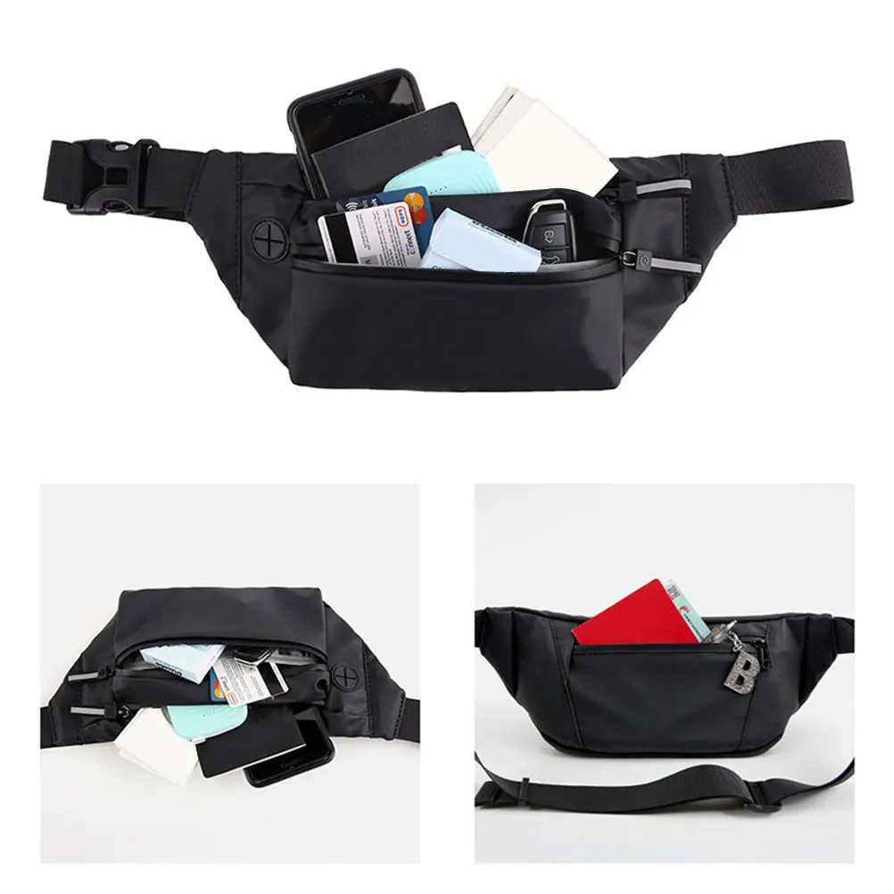 

Waist Bag Fanny Pack Sports Waist Pack Waterproof Fanny Pack Holographic Chest Pack Belt Bag