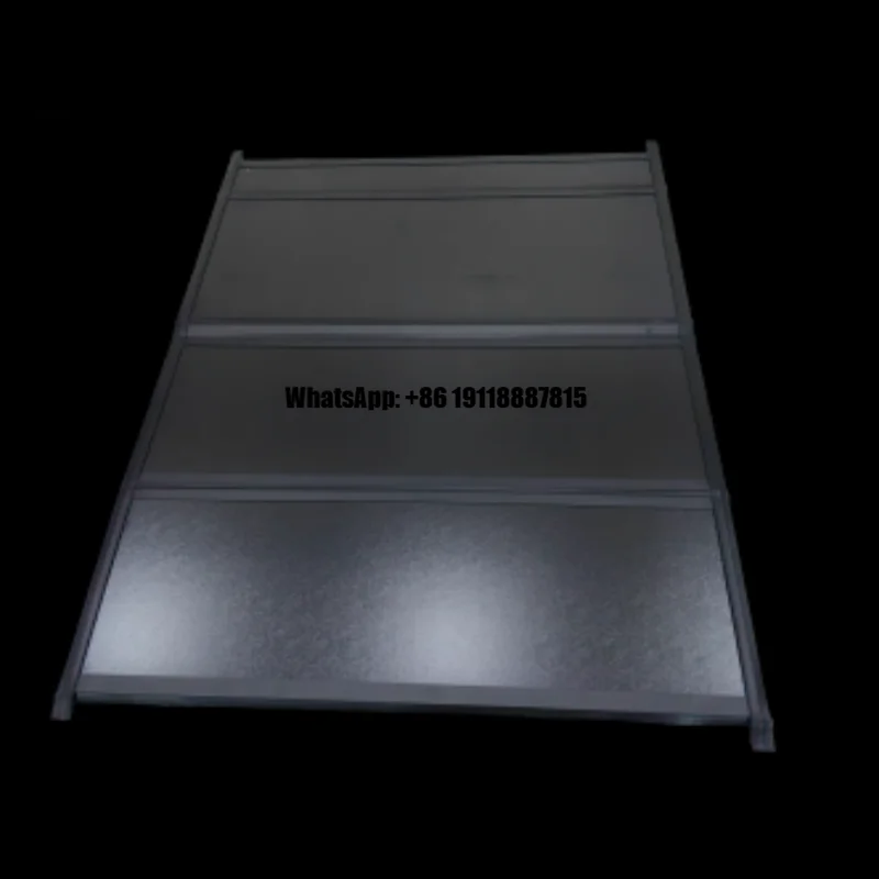 

Aluminum Alloy Four Fold Folding Lid Trunk Cover Tail Box Trunk Bed Tonneau Cover For Chevrolet for Toyota