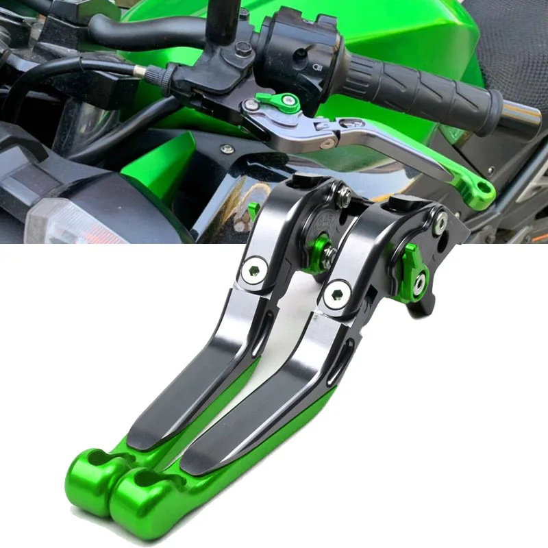 

Мотоциклетные аксессуары CNC складной выдвижной рычаг тормоза сцепления для KAWASAKI NINJA 400 NINJA400 2018-2023