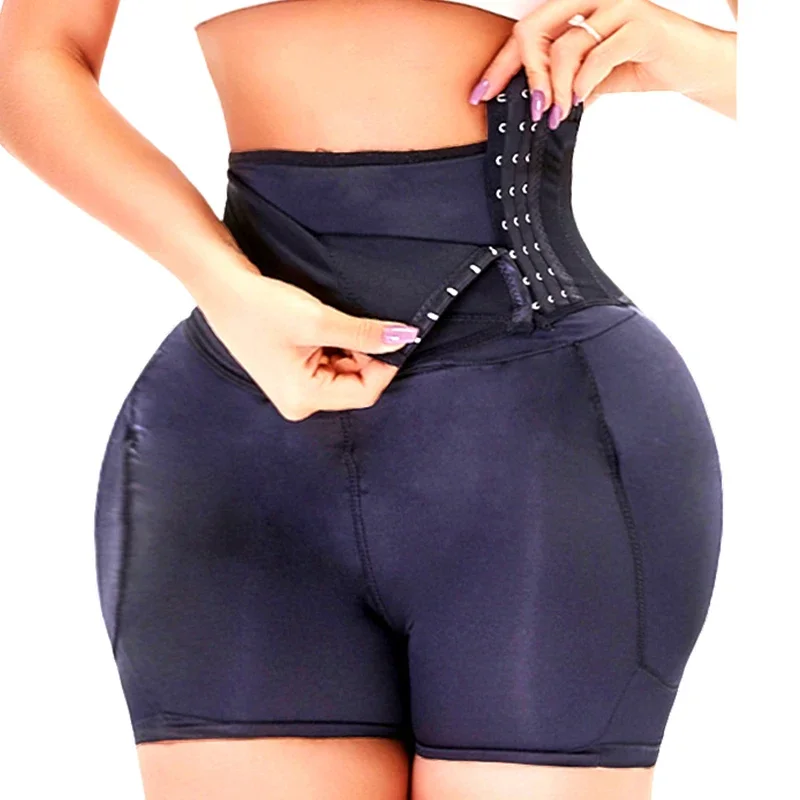 Padded Underwear Butt Lifter Big Ass Booty Pads Hip Enhancer Shapewear Slimming Waist Trainer Body Shaper Fajas Colombian Girdle