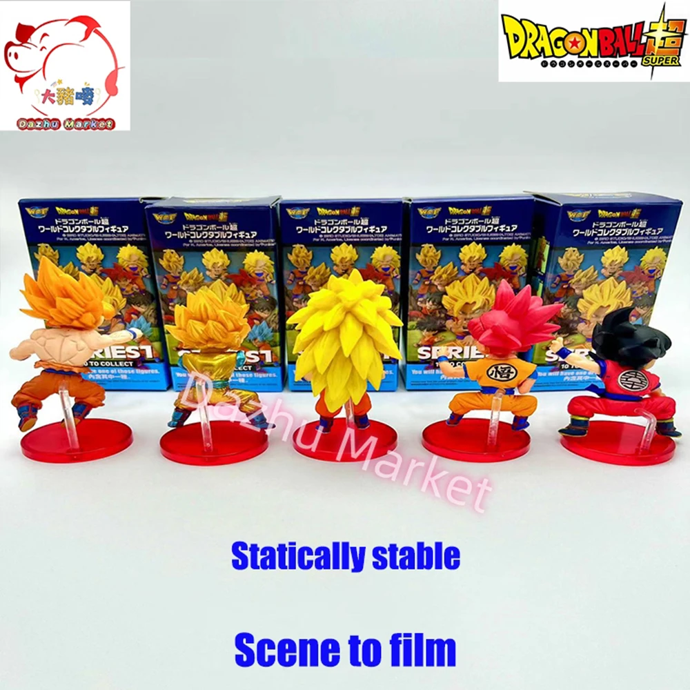 Wcf Drachen ball Figuren Anime Figur Sammlung Modell Super Saiyan Sohn Goku Statuen Schreibtisch dekorieren Kinderspiel zeug Geburtstags geschenk