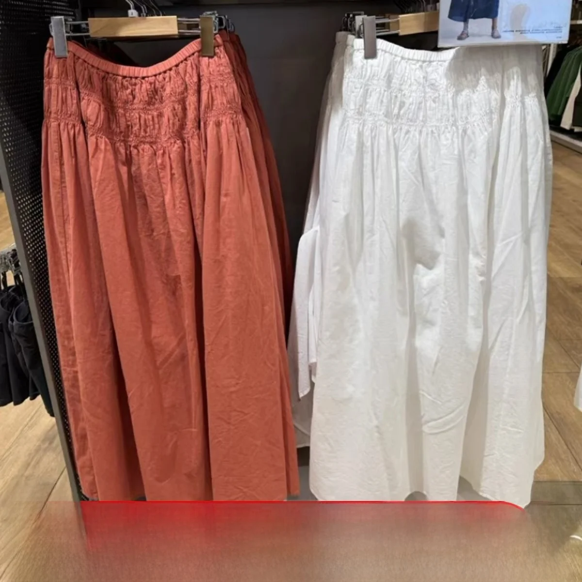 

Весна-лето 2024, женская собранная юбка-зонтик, Vaion Sle, утягивающая юбка-зонтик со средней талией, однотонная длинная юбка Dr