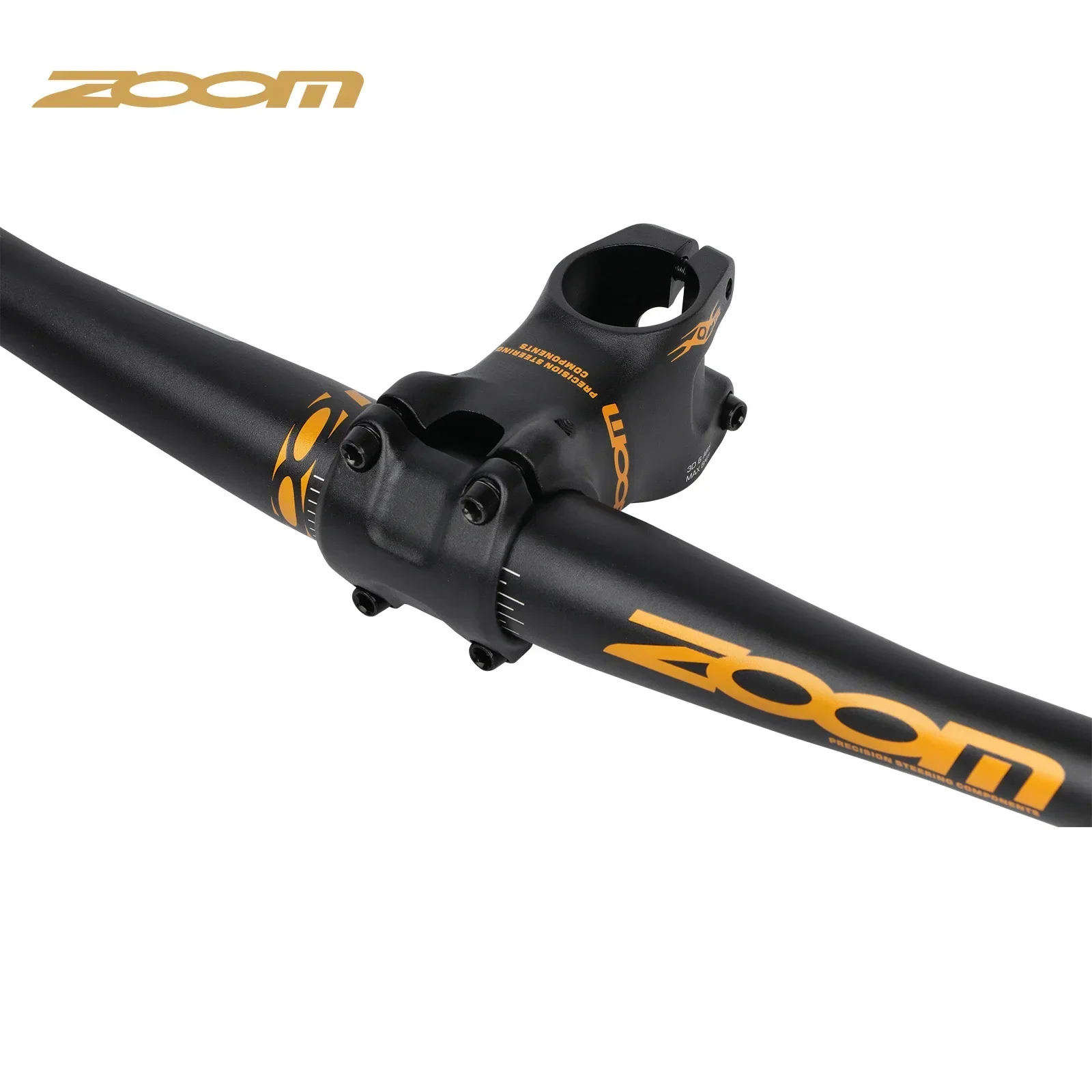 ZOOM XOX 3D forging technology and sandblasting anodetreatment length 40/50/60mm ±3 degree Suitable for 28.6mm Bicycle Stem