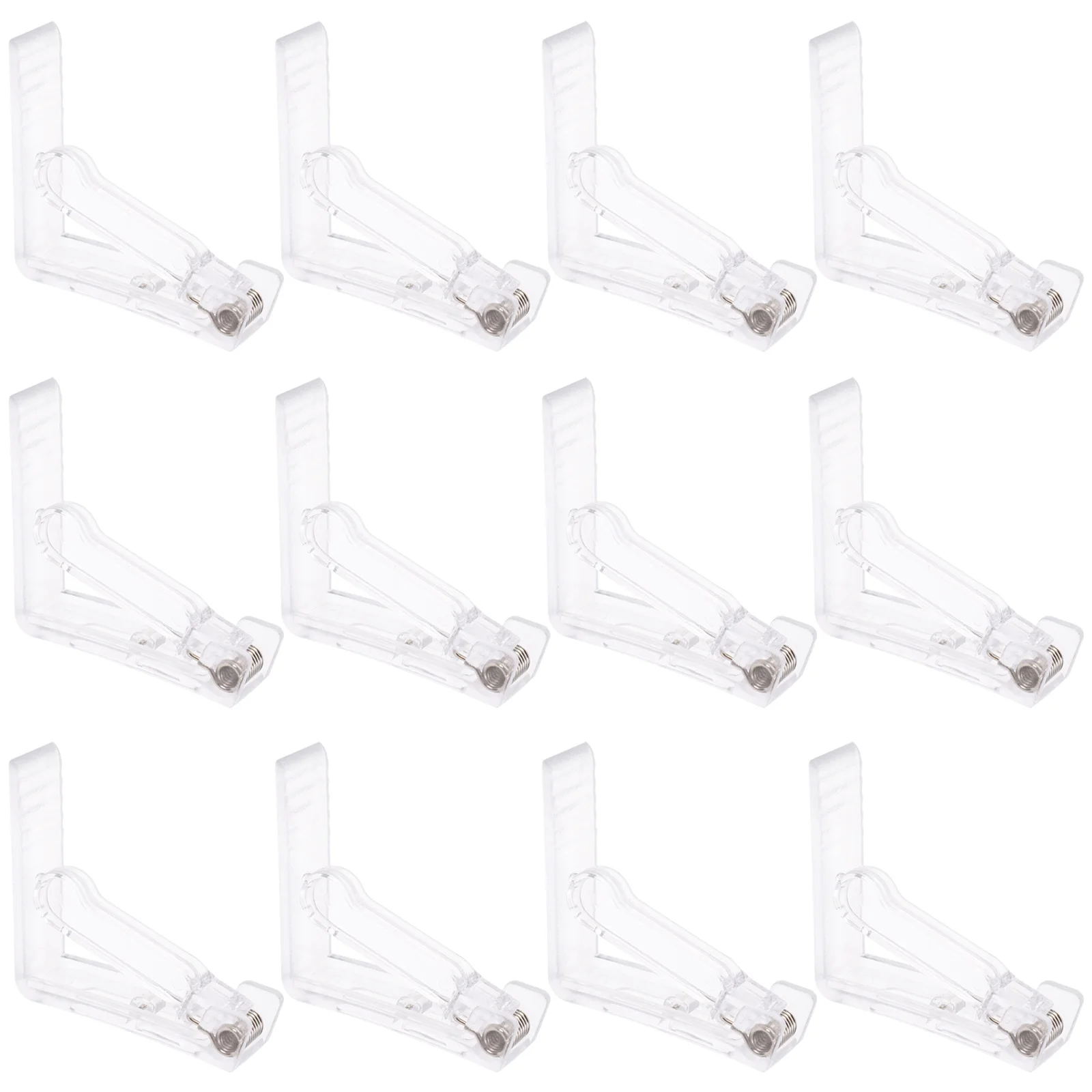 

12 Pcs Tablecloth Clips for Outdoor Tables Picnic Camping Patio Parties Supplies Fastener Holders Table Cover Clamps