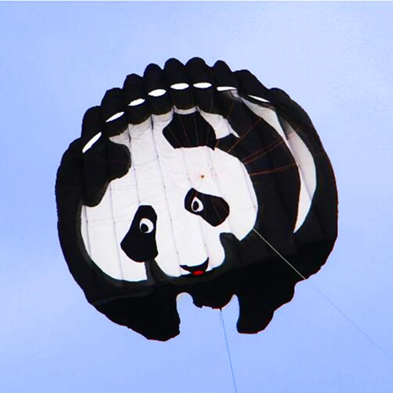 Panda vlieger grote zachte vliegers voor volwassenen vliegers vliegen windsurf loop in lucht buitenspeelgoed professionele vlieger drachen steigen cometas