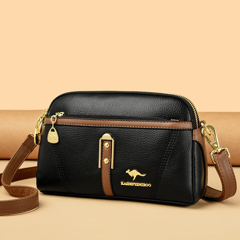 

Роскошные Дизайнерские дамские сумочки, высококачественные кожаные сумки на плечо для женщин 2024, женская сумка через плечо, кошельки и сумки