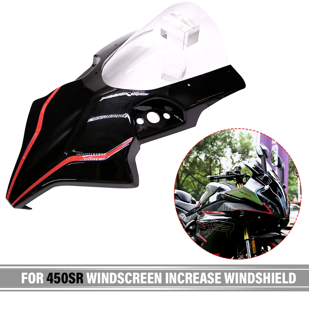 pare-brise-moto-pour-450sr-2022-2026-2025-–-deflecteur-de-vent-et-protection-de-style-episse