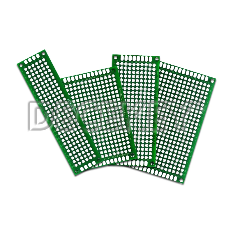 4 قطعة/الوحدة 2X8 3X7 4X6 5X7 مزدوجة الوجهين PCB عدة مختلط النموذج مجلس الدائرة Protoboard العالمي Stripboard المطبوعة مجموعة