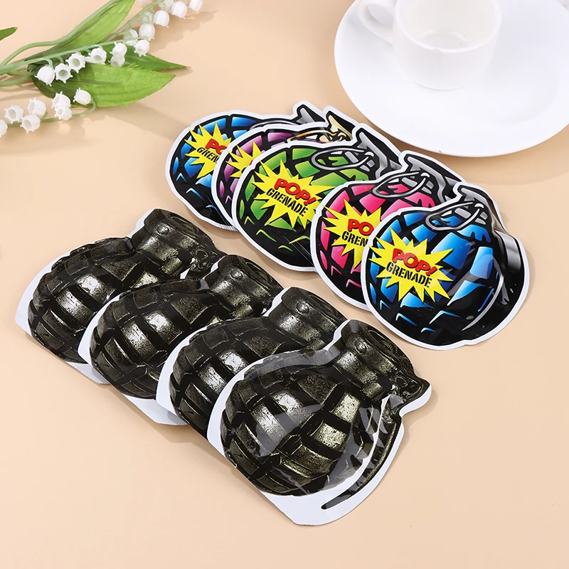 

10pcs Mini Funny Toy Grenade Bag Fool Toy Novelty Prank Scary Spoof Toys Simulator