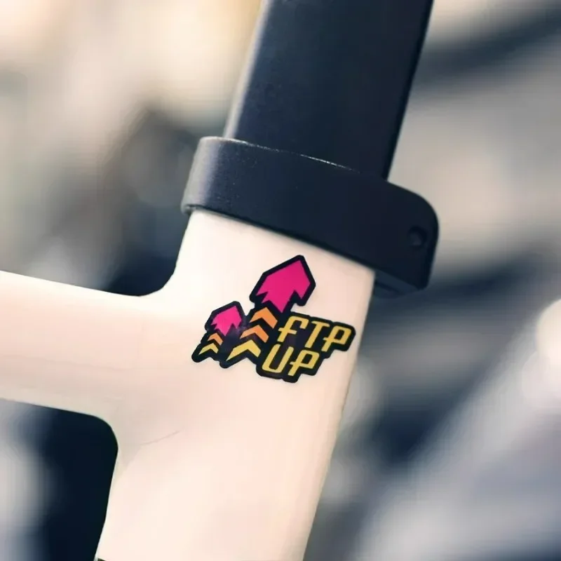 Велосипедная наклейка с тематическим логотипом FTP Up, наклейка на велосипед, наклейка на велосипед, отличительный предмет для укладки велосипеда
