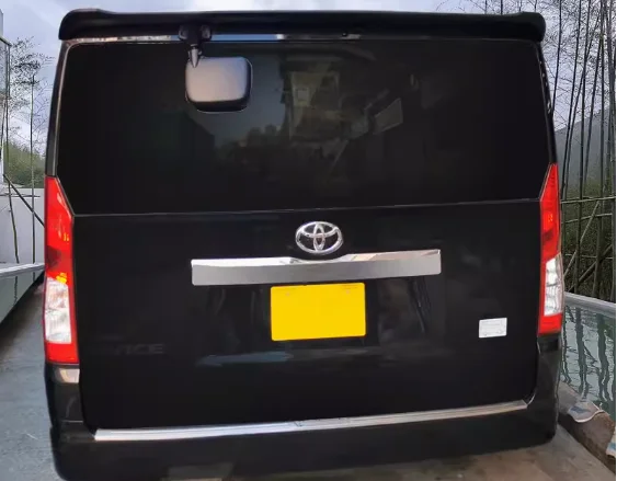 Per Toyota HIACE 300 2019 2020 2021 2022 2023 ABS vernice auto ala posteriore tronco labbro Spoiler sul tetto