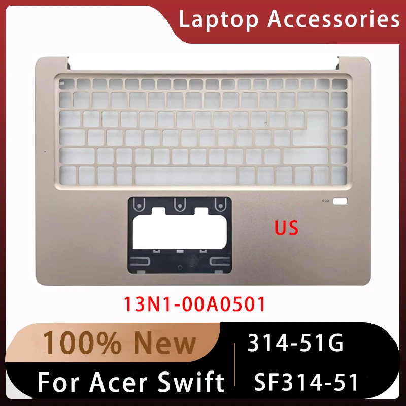 

Новинка для Acer Swift 314-51G SF314-51; Запасные аксессуары для ноутбуков US Palmrest 13N1-00A0501