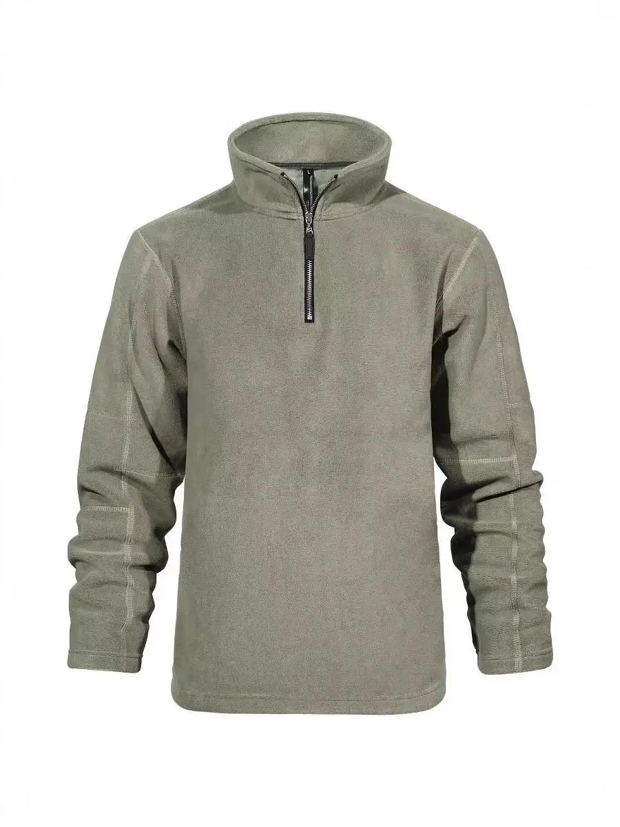 

Мужская однотонная толстовка с воротником-стойкой на подкладке, молодежная, удобная посадка, теплая, для активного отдыха, подходит для зимы