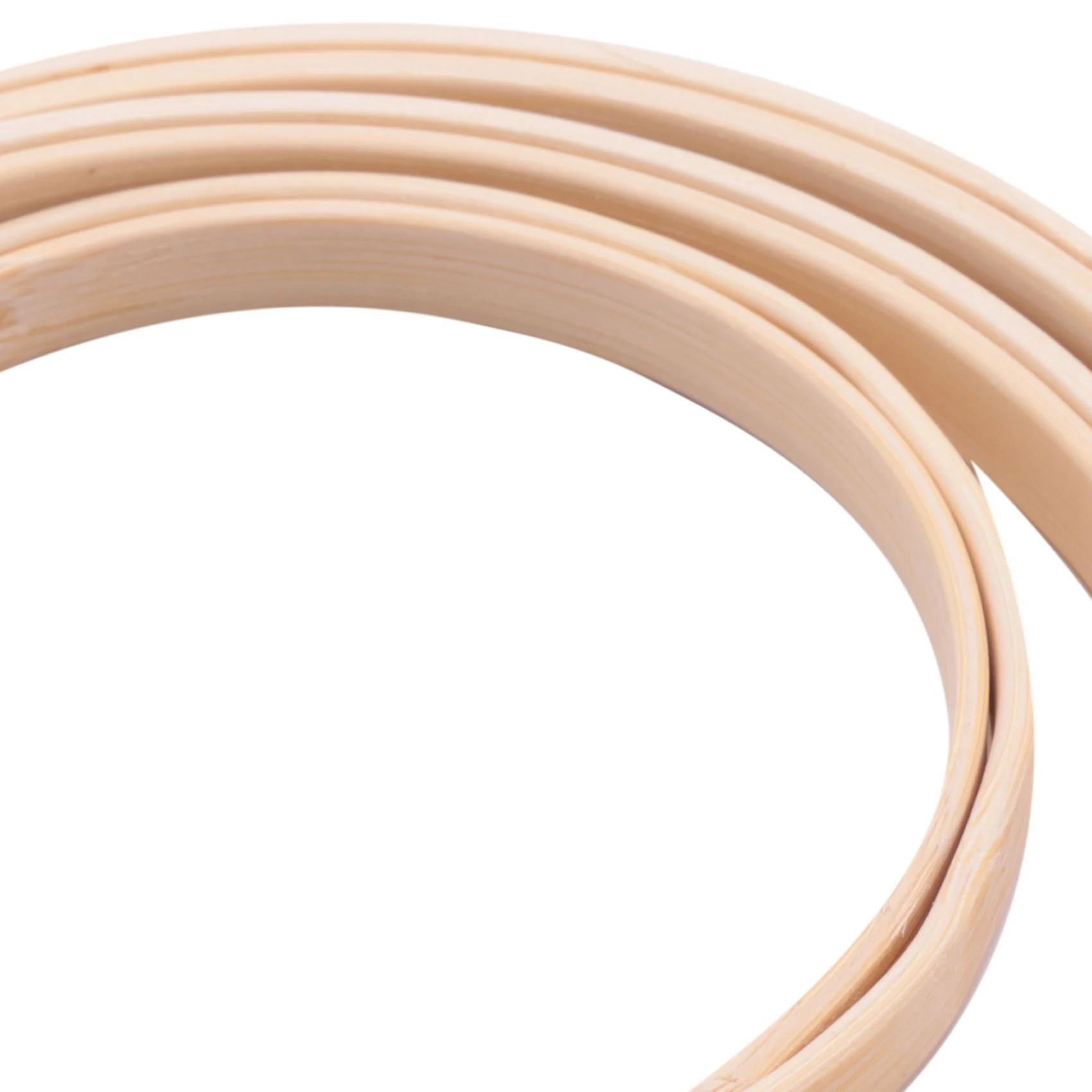 

WSFS 11Pcs DIY Embroidery Hoops Frame Set Cross Stitch Round Loop Hand Sewing Tools Bamboo Embroidery Rings Circle 10-40cm