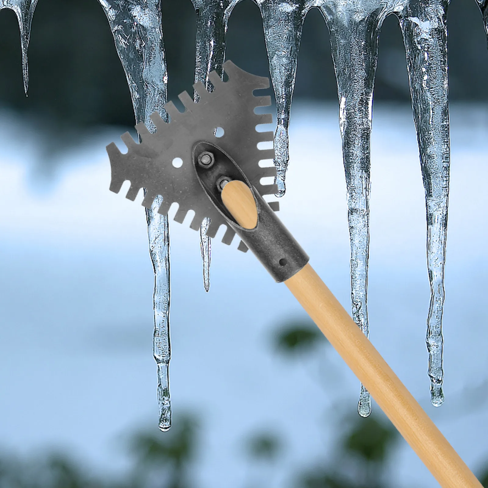 

Профессиональная металлическая лопата для удаления льда, прочная лопата для разбивания льда, инструмент для удаления снега с автомобиля, бытовой инструмент для уборки снега на улице