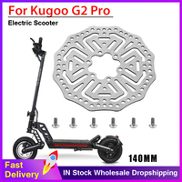 140MM Brake Disc Rotors for KUGOO G2 PRO for KUGOO M4 PRO Electric Scooter Brake Disc Rotor Pad Parts With 6 Screw