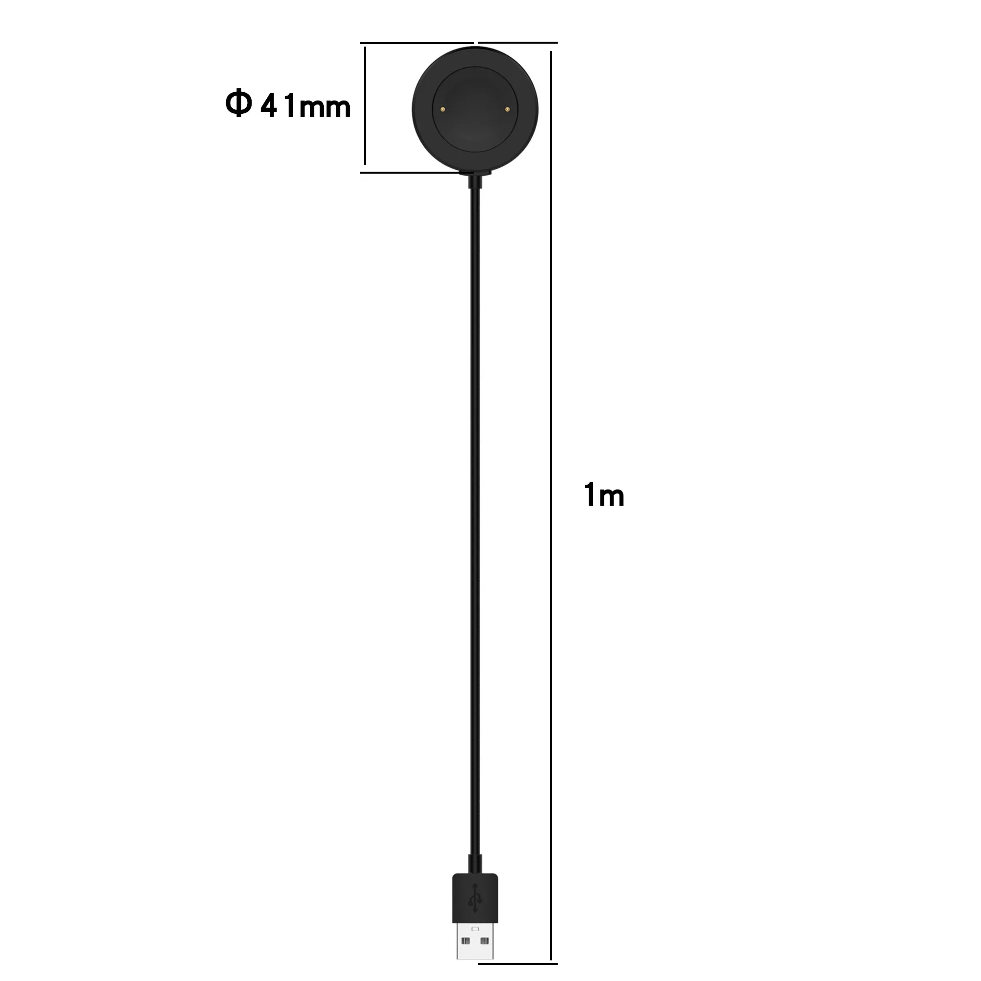 Adaptador de cargador de base de reloj inteligente, Cable de carga USB, Cable de carga de energía para Honor Watch 4, Watch 4, GS 3, GS3, Accesorios inteligentes