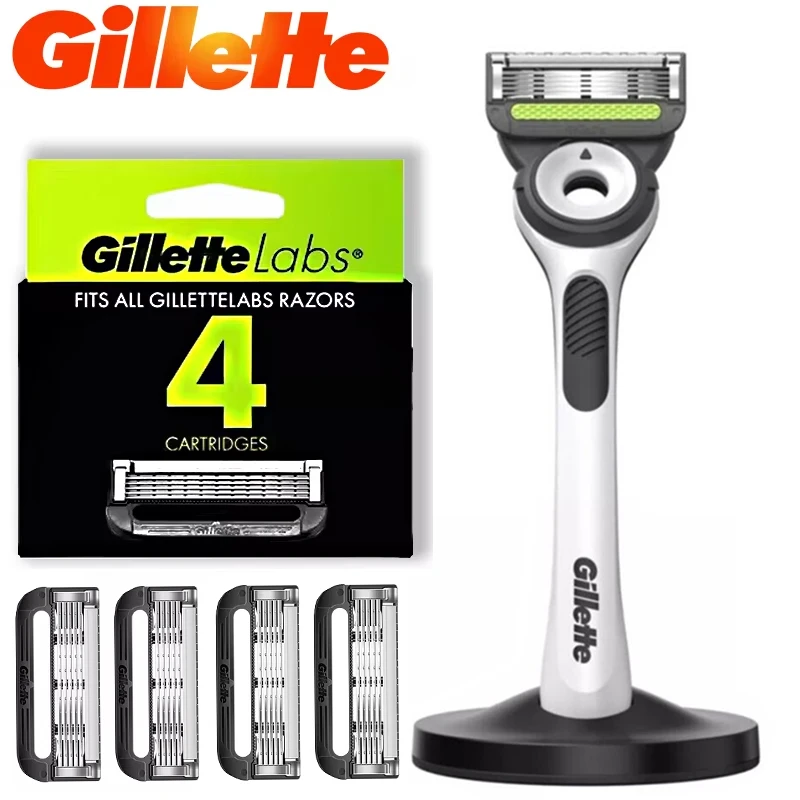 

Gillette Labs Razor Gillette Labs Skin-Exfoliating Razor Men's shaver set 360 FlexDisc 5 Progressive Blades