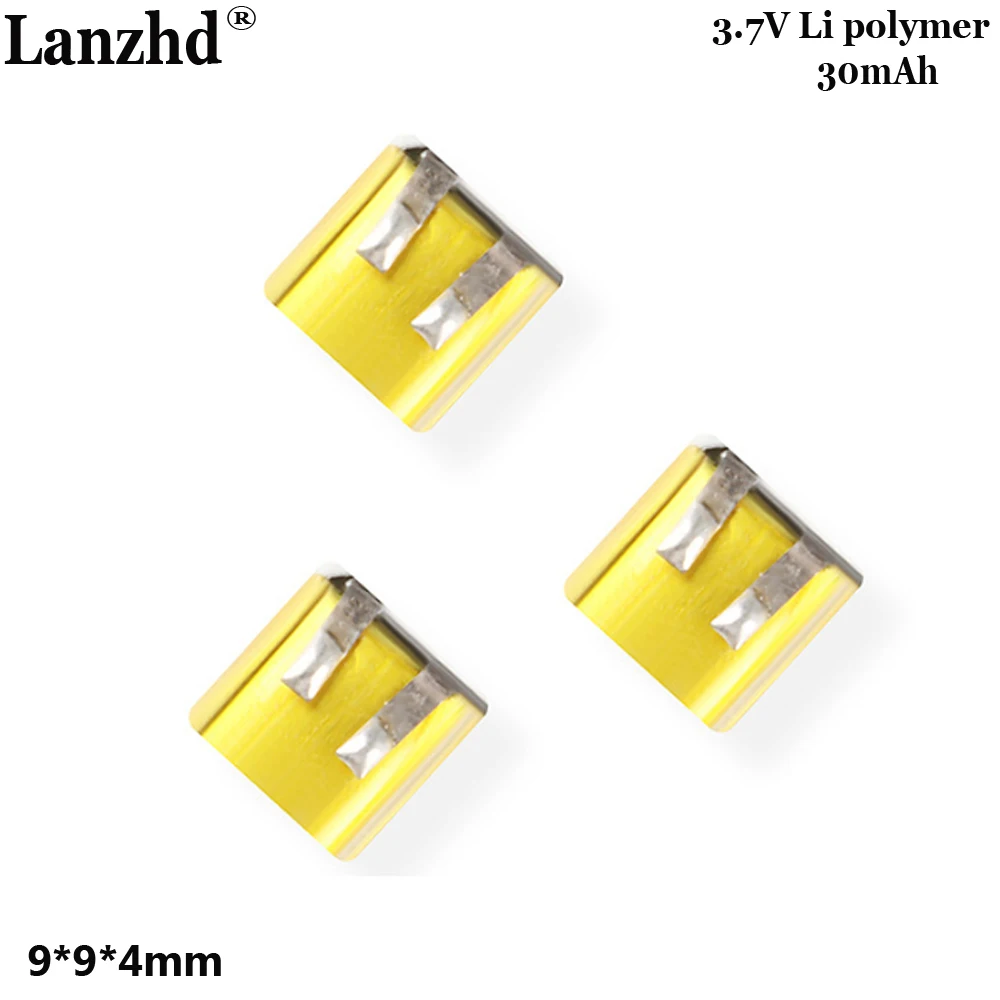 3.7V Li Polymer 400909/401012/401010 Lithium Battery For Smart Wristband Bluetooth Earpho Watch TWS Ear Earphone Charging Case