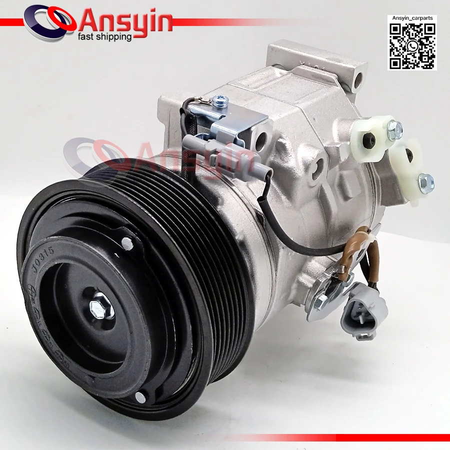 10SR19C AC Compressor For Toyota Sequoia Land Cruiser Lexus LX570 V8 88320-6A320 883200C150 447160-0034 447280-0053 447280-0790