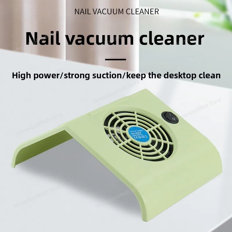 Mini Nail Vacuum Cleaner: Small Nail Dust Collector, High-Power Vacuum Cleaner tools dust collector manicure tools