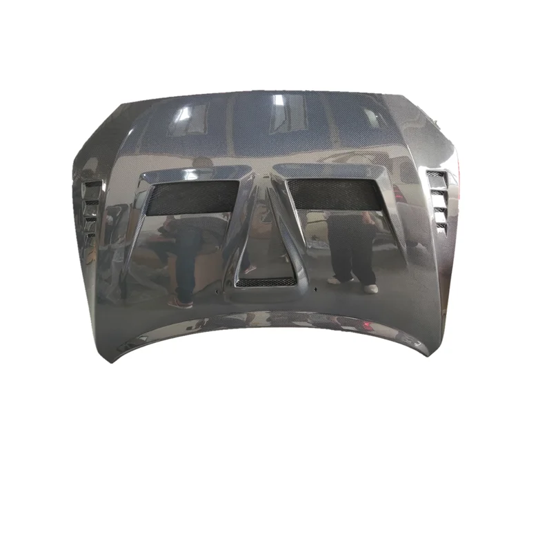 

EVO Racing Style Hood for Lancer 2008-2017 Upgrade Real Carbon Fiber Lancer EX Hood EVO X Hood