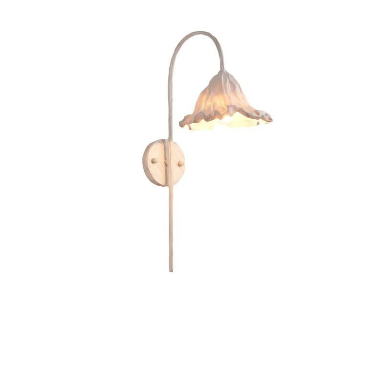 

New Chinese Zen style lotus leaf wall lamp, Chinese style homestay background wall creative personalized lamp