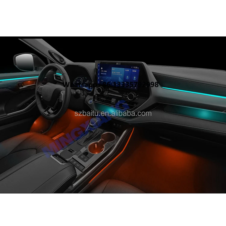 

High Quality for Highlander 2022 Ambient Light Auto Lighting System Interior Atmosphere Light Led Multi Colors