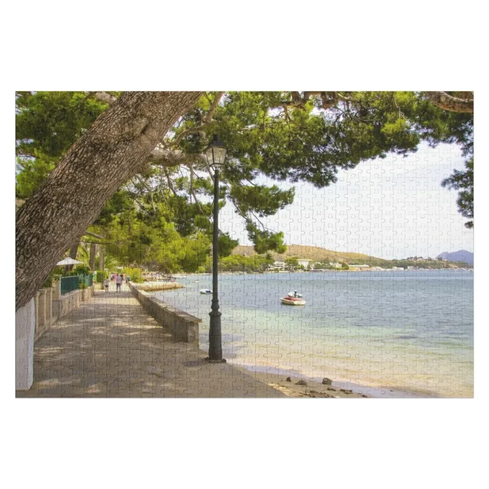 

Pine Walk Puerto Pollensa Mallorca Jigsaw Puzzle Novel Toys For Children 2022 Personalized Gift Ideas Iq Custom Photo Puzzle