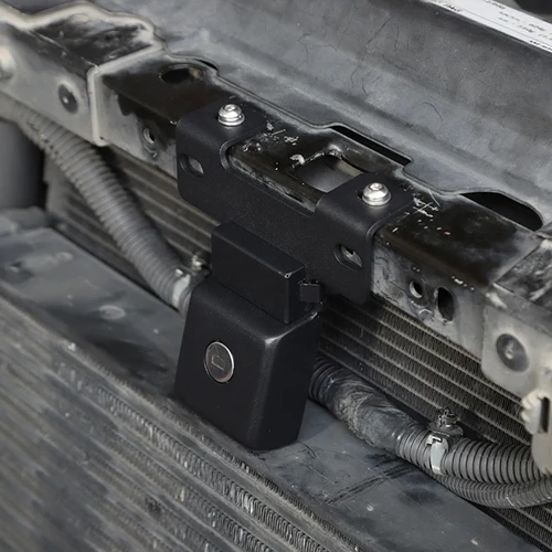 Imagen 2 del producto Para Jeep Wrangler JK 2007-2017 Cerradura de capó, Cerradura de capó antirrobo, Accesorios de pestillos de capó de bloqueo oculto