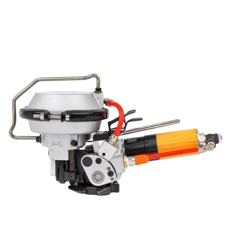 

Manual Pneumatic Steel Band Strapping Tools No Overlap Pallet Packing Wrapping Machines For Steel Strap Tape And Cargo Packaging