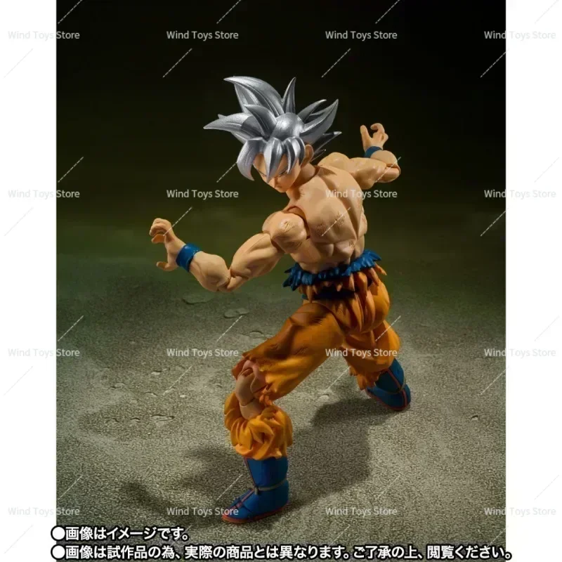 Bandai-Figura originale di Dragon Ball Z, SHFiguarts, Son Goku Ultra Instinct, Toyota Edition, Super Saiyan Ultra Instinct VJ30