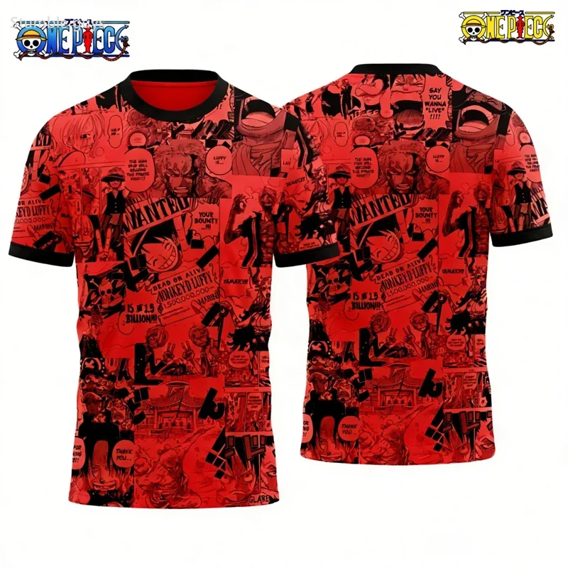 Einteiliges T-Shirt für Kinder und Jungen, Sabo Revolutionary Army-Aufdruck, Sommer-Herren-T-Shirt, weich, kurzärmelig, lässig, für tägliche Aktivitäten