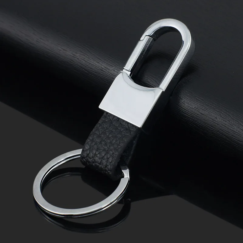 Porte-clés avec lettrage personnalisé, en cuir véritable, nom et numéro personnalisés, porte-clés pour voiture, hommes et femmes, cadeau K212